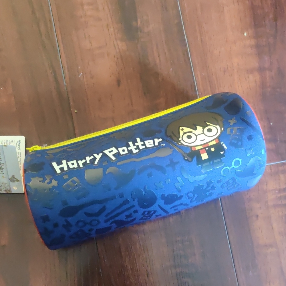 Harry Potter Blue Pencil Case